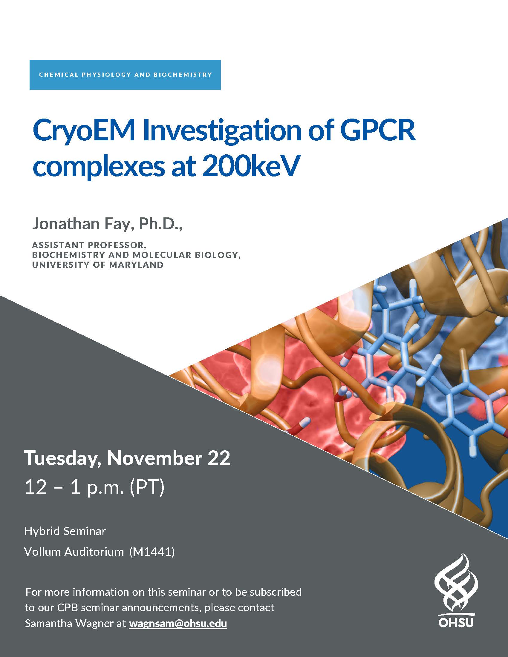 CryoEM Investigation of GPCR complexes at 200keV, presented by Jonathan